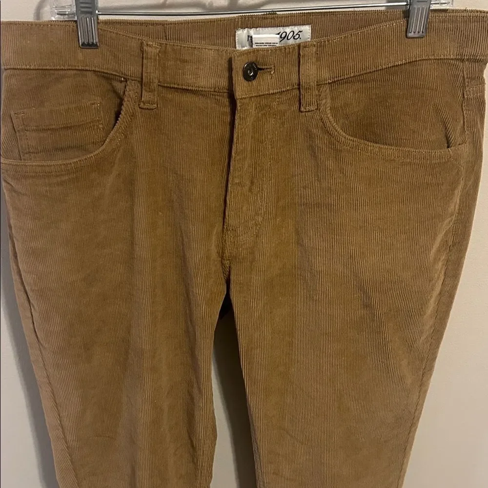 Jos. A. Bank 1905 Collection Tan Corduroy Pants 34x30